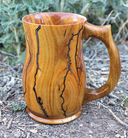 Canarywood and Mother of Pearl