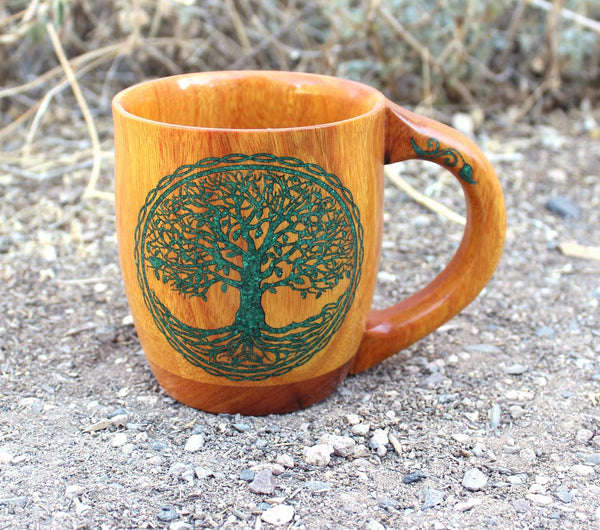 Osage Orange and Malachite