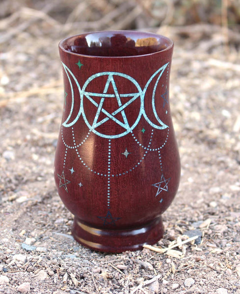 Purpleheart and Turquoise