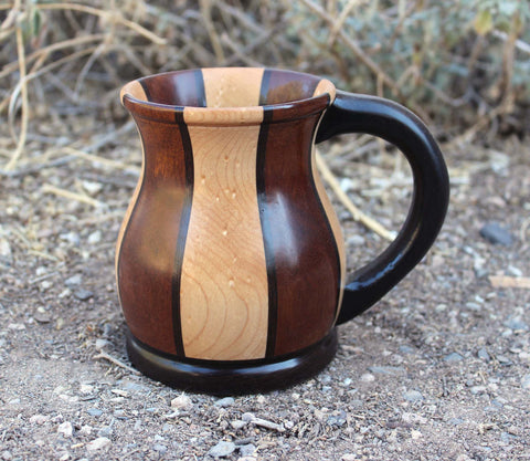 Birdseye Maple, Granadillo, and Wenge