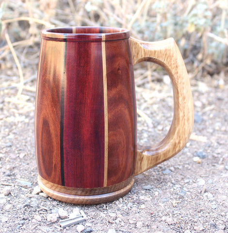 Granadillo, Bubinga, Oak and Wenge