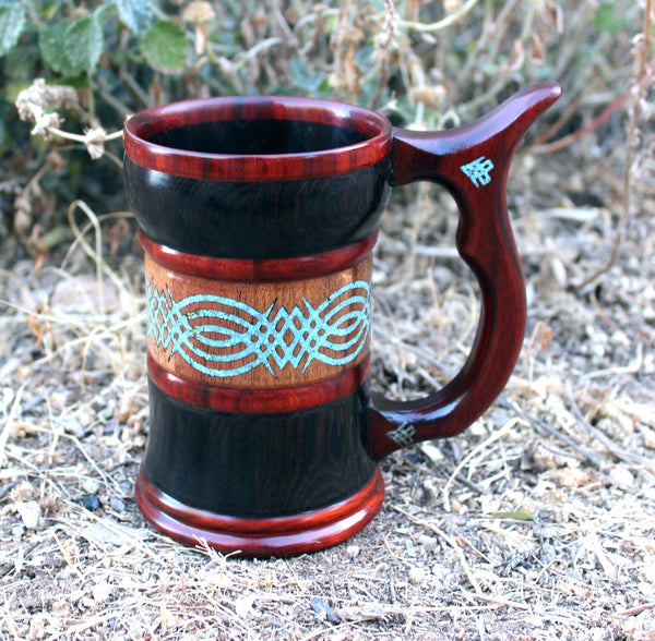 Padauk, Wenge, Mesquite, and Turquoise