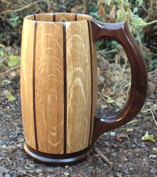 White Oak and Walnut