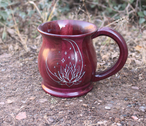 Purpleheart and Mother of Pearl