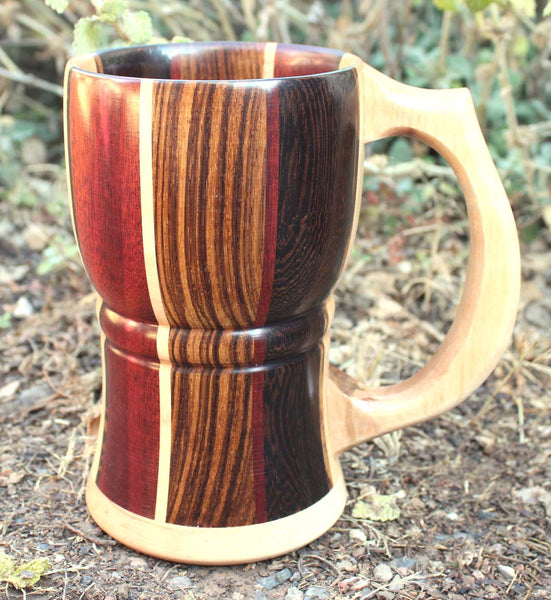 Wenge, Bloodwood, and Zebrawood