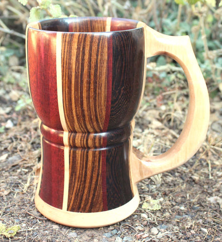 Wenge, Bloodwood, and Zebrawood