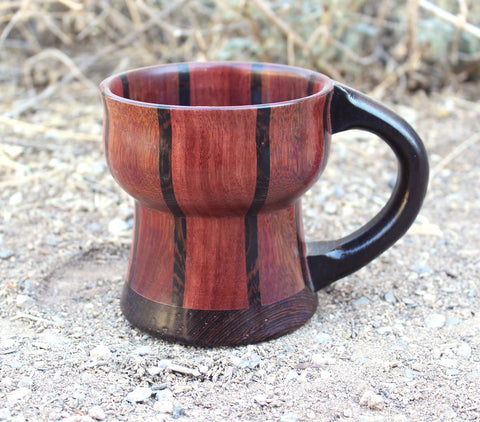 Purpleheart, Bloodwood, and Wenge