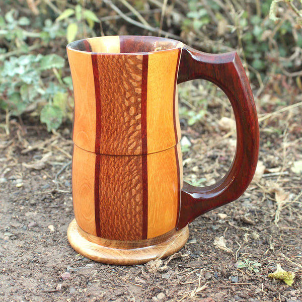 Leopardwood, Wenge, and Bubinga