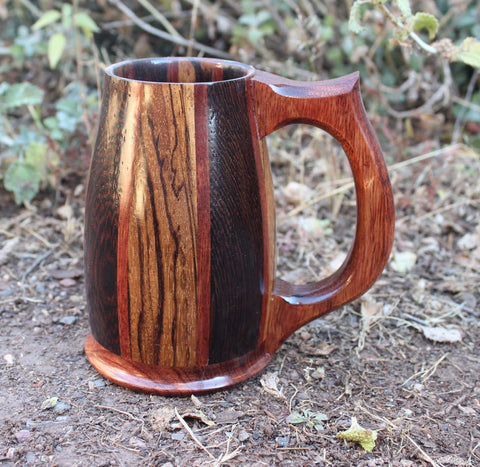 Wenge, Zebrawood, and Jatoba