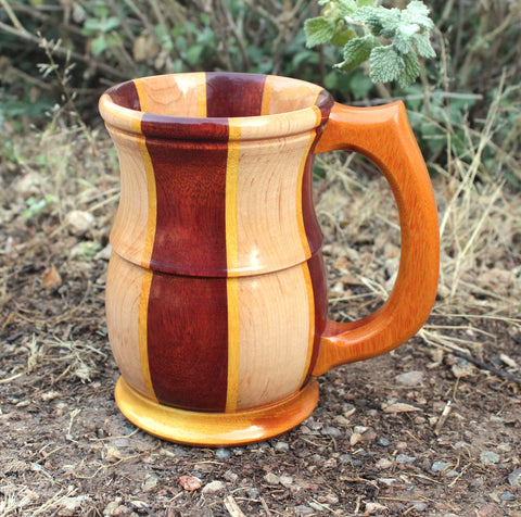 Purpleheart, Maple, and Osage Orange