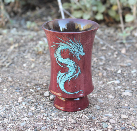 Purpleheart and Turquoise