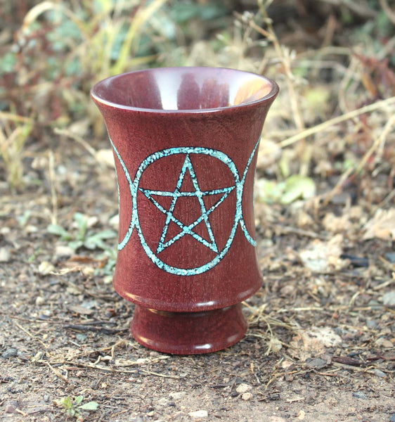 Purpleheart and Turquoise