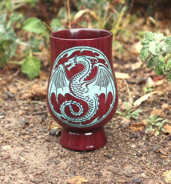 Purpleheart and Turquoise