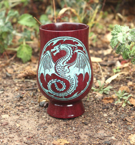 Purpleheart and Turquoise