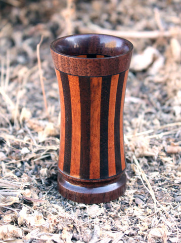 Walnut, African Mahogany, and Wenge