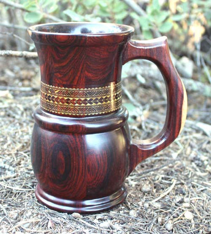 Cocobolo with Mother of Pearl